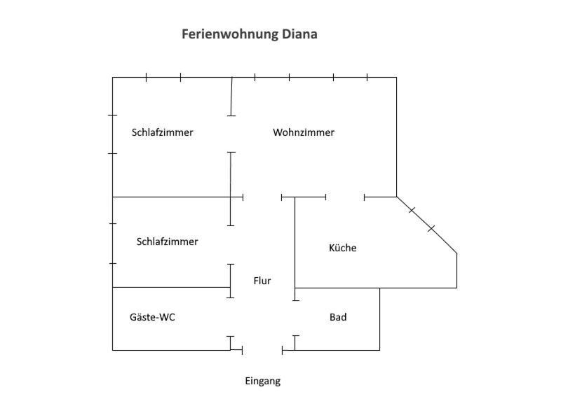 Ferienwohnung Diana Wilhelmshaven Ngoại thất bức ảnh